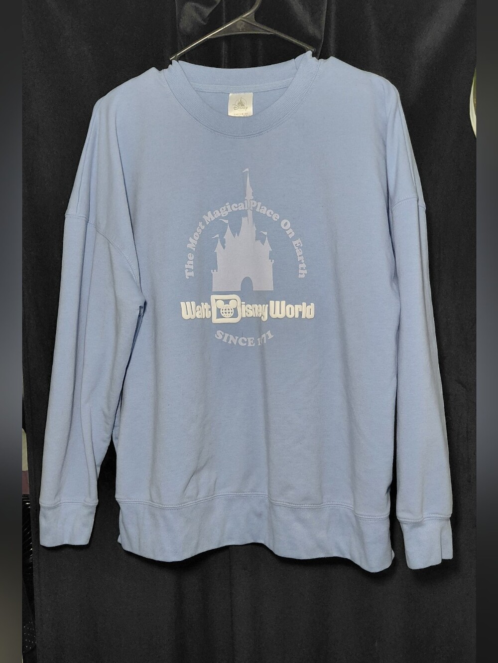 Disney Light Blue Walt Disney World Crewneck Sweatshirt